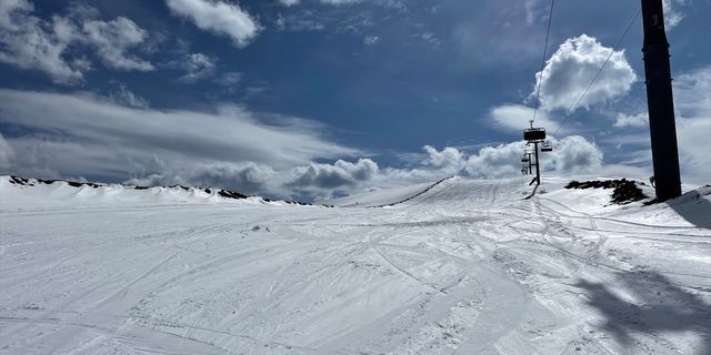 KASTAMONU - Ilgaz Dağı'nda kayak sezonu sona erdi