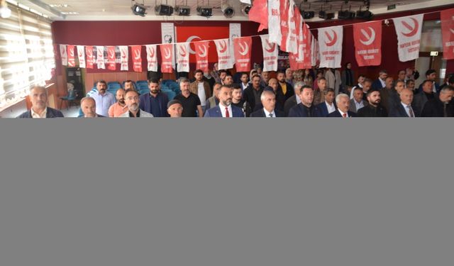 Yeniden Refah Partisi Sarıkamış İlçe Başkanlığına Cengiz Aydın seçildi