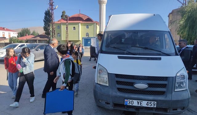 Yüksekova’da okul servisleri denetlendi