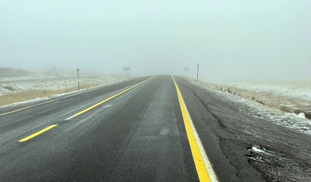 Ardahan'ın yüksek kesimlerinde kar etkili oluyor