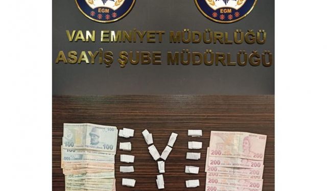 Van'da asayiş operasyonlarında yakalanan 9 kişi tutuklandı