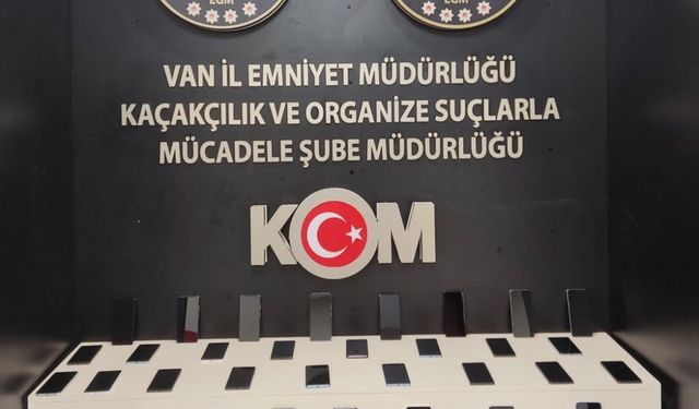 Van'da gerçekleştirilen kaçakçılık operasyonlarında 17 şüpheli yakalandı