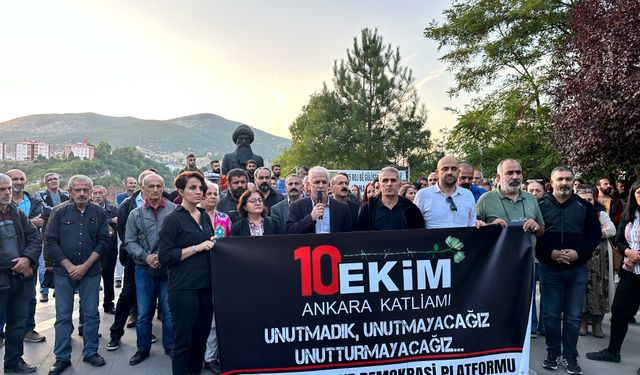 Emek ve Demokrasi Platformu: "10 Ekim Katliamı’nı Unutturmayacağız"