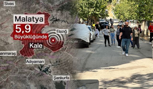 Malatya’da deprem: Dersim’de de hissedildi