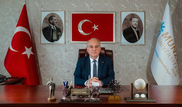 Rektör Peker’den yeni yıl mesajı