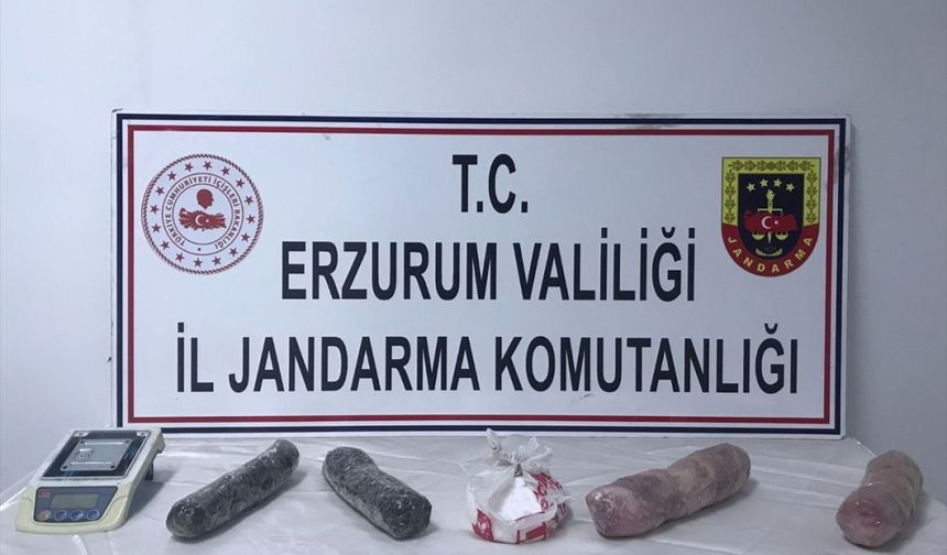 Erzurum'da uyuşturucu operasyonunda 1 şüpheli gözaltına alındı