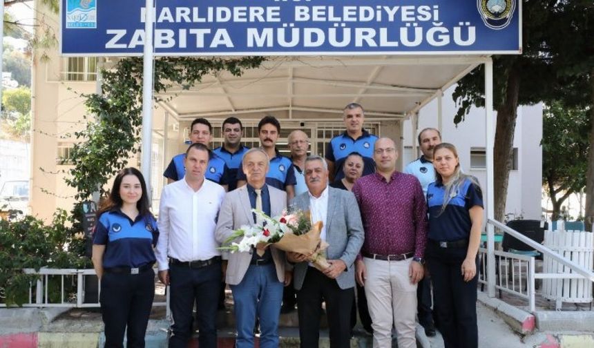 İzmir Narlıdere'de Zabıta Haftası ziyareti