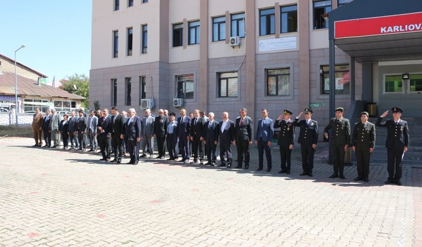 Karlıova’da 19 Eylül Gaziler Günü kutlandı