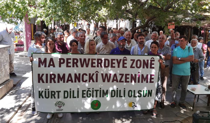 HDP: ‘Ana dilde eğitim hakkımız yasaklandı, bu kadar zulüm bu halka yeter’