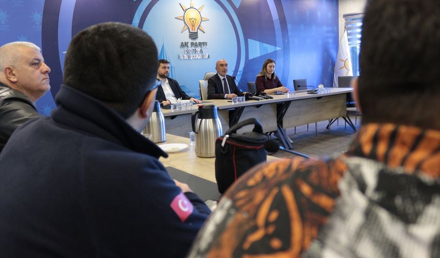 KONYA - AK Parti Konya İl Başkanı Angı, Cumhurbaşkanı Erdoğan'ın 26 Kasım'da planlanan Konya ziyaretini değerlendirdi