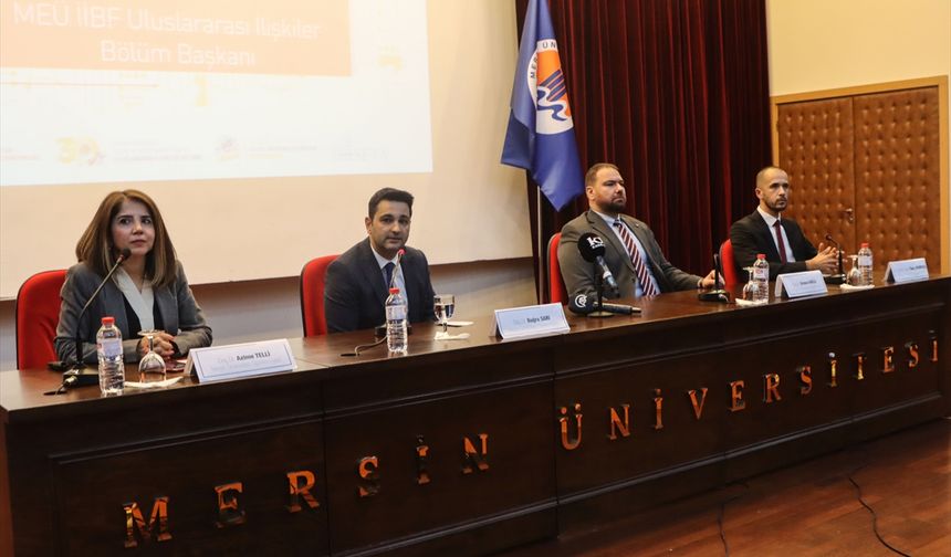 MERSİN - Mersin Üniversitesinde "Milli Teknoloji Hamlesi Paneli" düzenlendi
