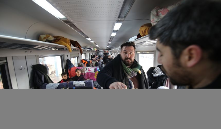Malatya’da depremzedeler TCDD vagonlarında misafir ediliyor