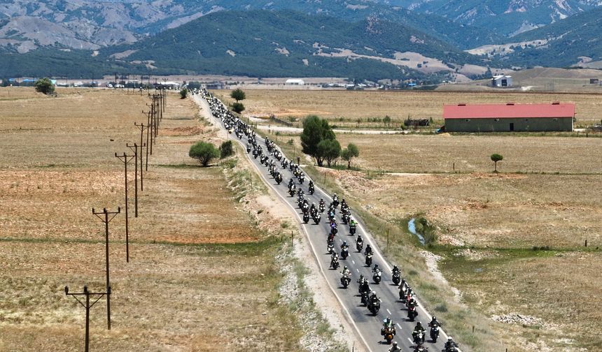 MotoFest,1300 motosikletlinin Munzur Vadisi Milli Park’taki turuyla başladı