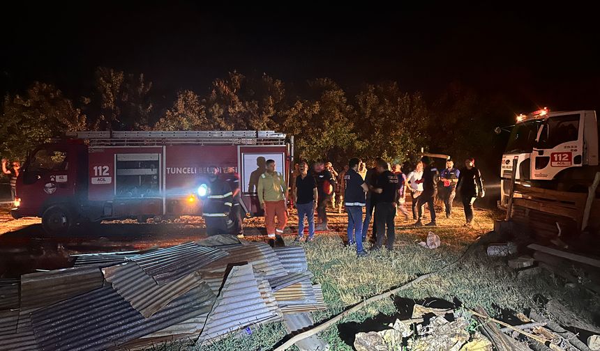 Ahırda yangın: 16 büyükbaş öldü, 18’i yaralandı