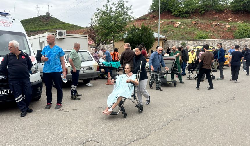 Tunceli Devlet Hastanesi’nde yangın; hastalar tahliye edildi