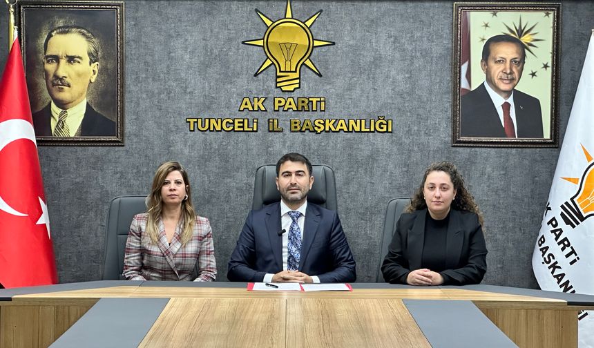 Başkan Özer: AK Parti Tunceli Teşkilatı Üyeliklerle Güçleniyor